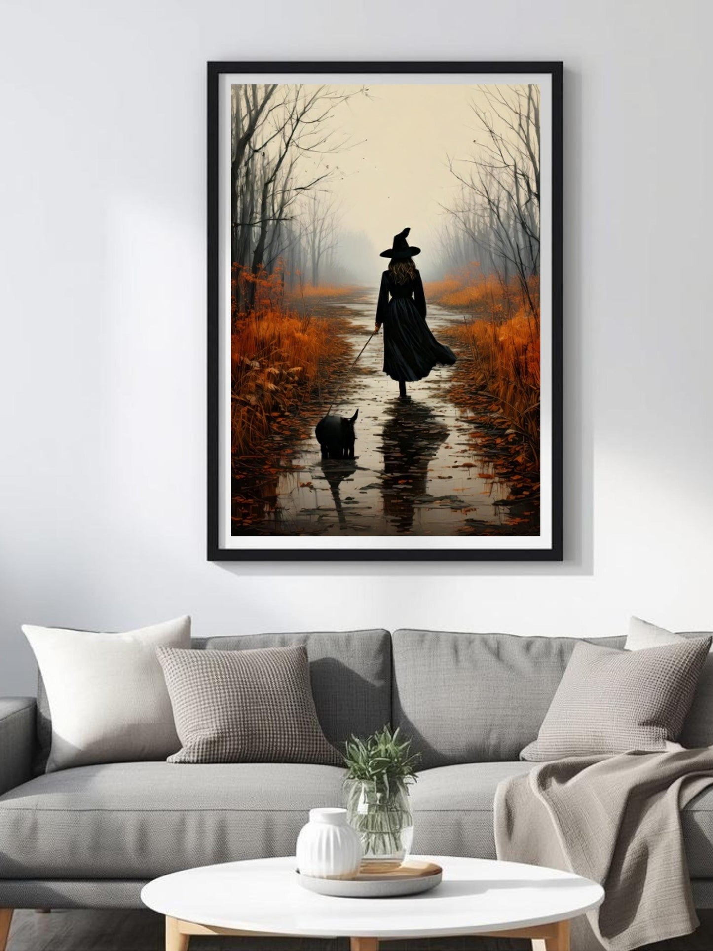 Dark fantasy artwork in the style of oil painting, digital art painting.