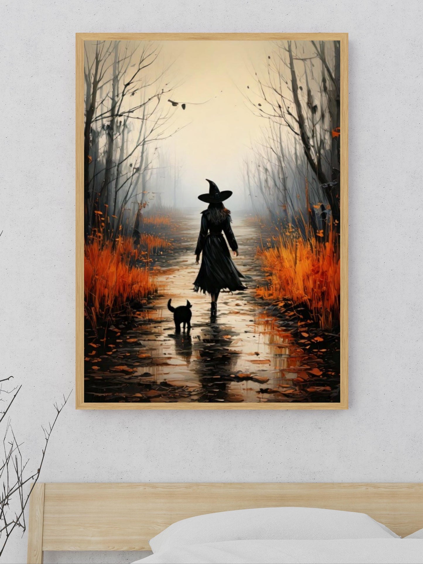 Dark fantasy artwork in the style of oil painting, digital art painting.